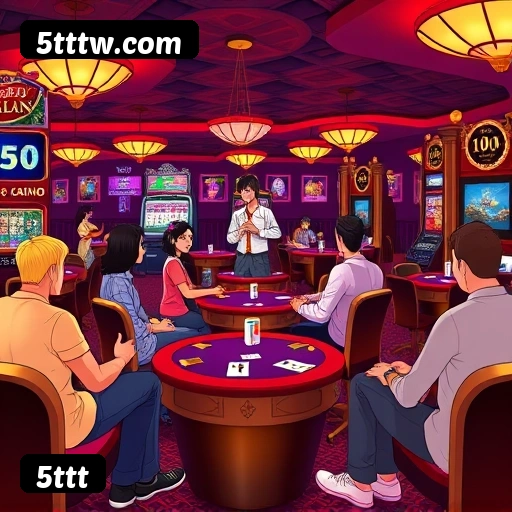 Interface do cassino ao vivo